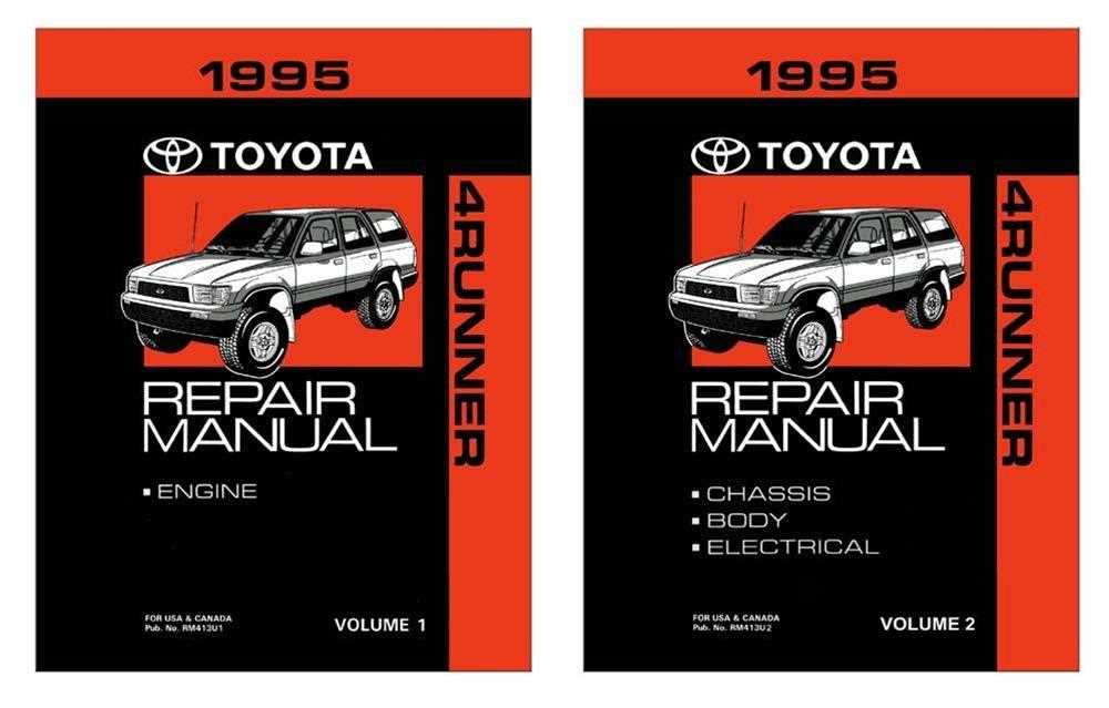 1991 toyota 4runner repair manual