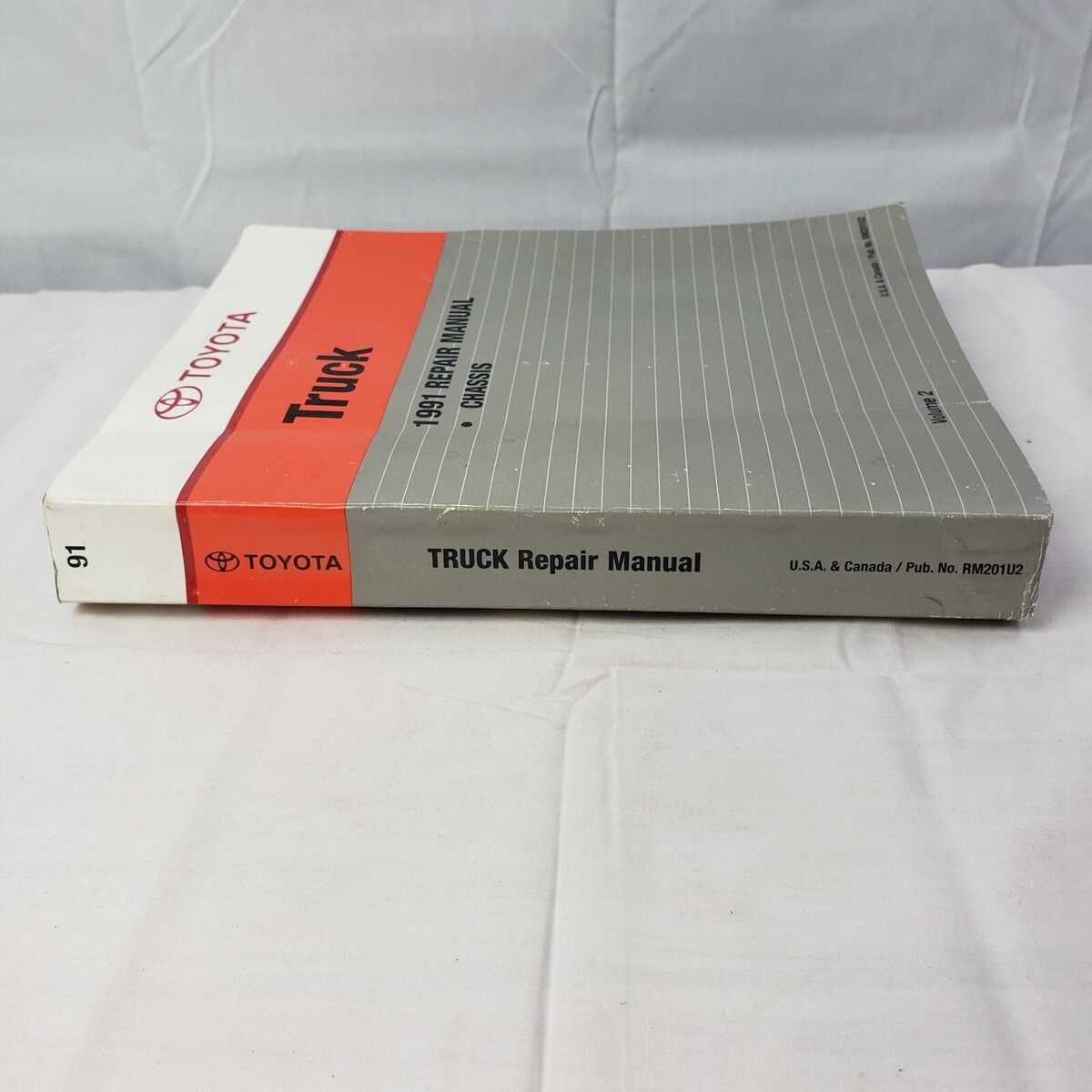 1991 toyota pickup repair manual