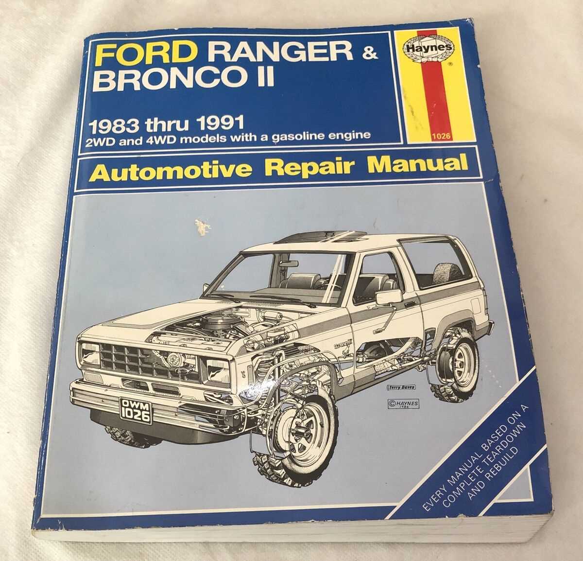 1991 ford bronco repair manual