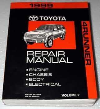 1991 toyota 4runner repair manual