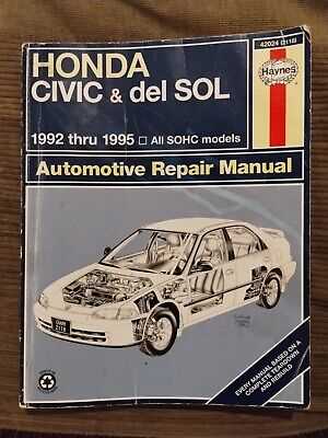 1992 honda civic repair manual