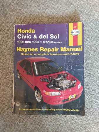 1992 honda civic repair manual