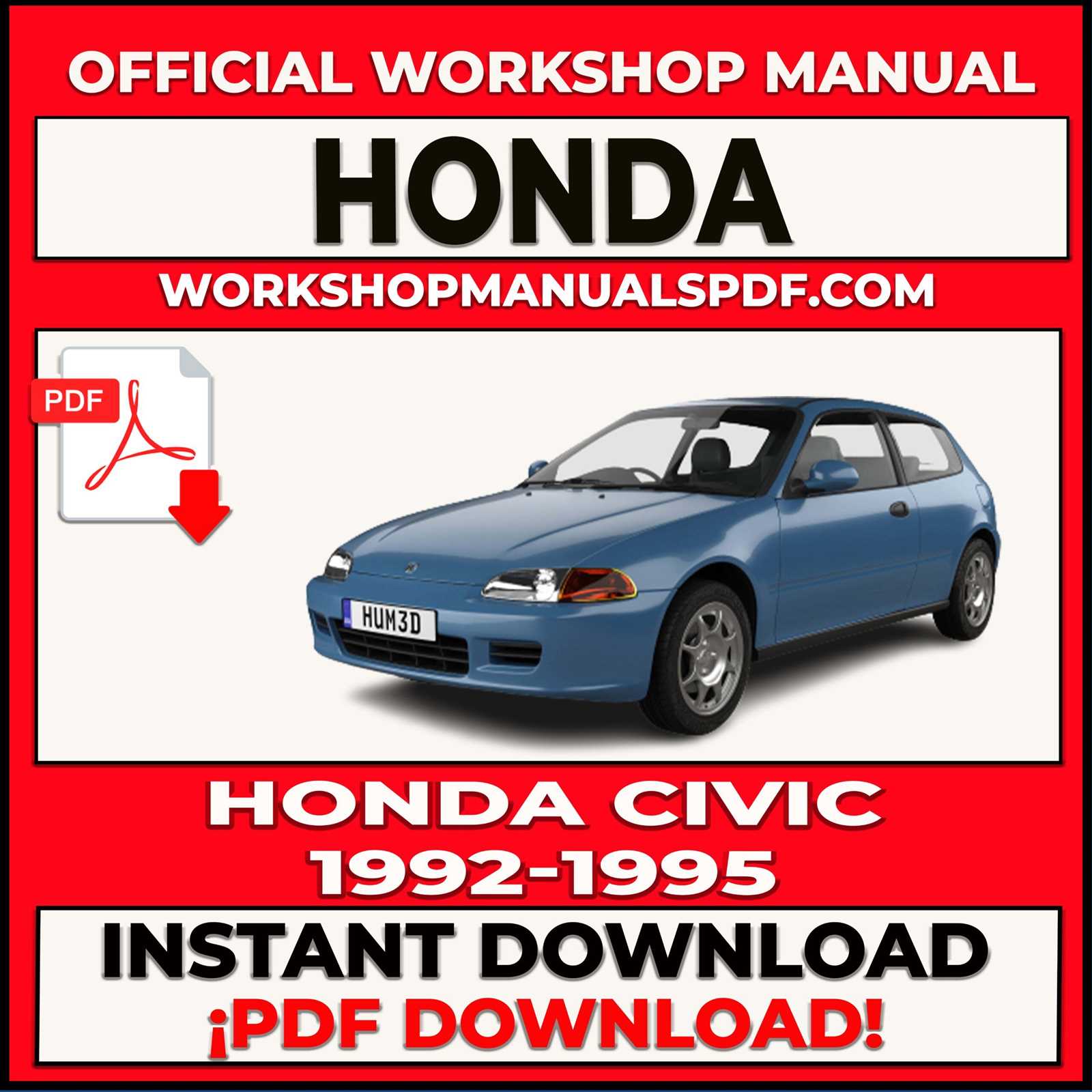 1992 honda civic repair manual