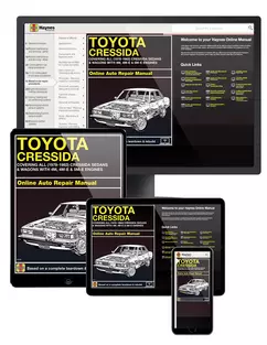 1992 toyota cressida repair manual