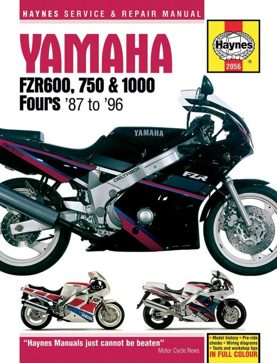 1992 yamaha fzr 600 repair manual