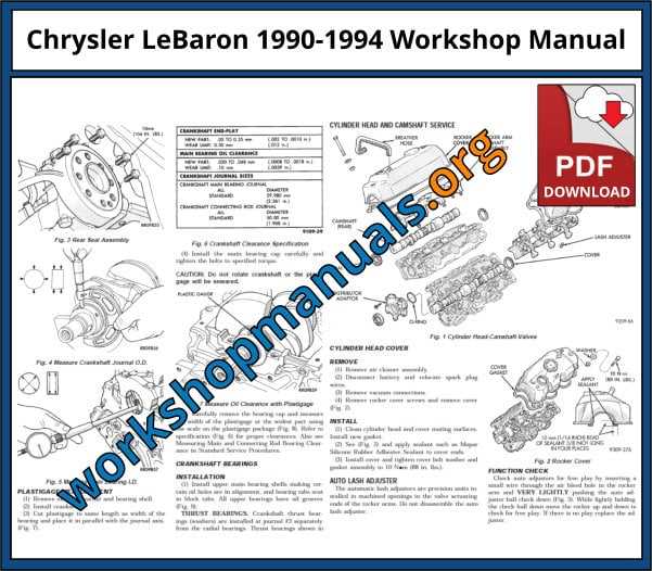 1993 chrysler lebaron repair manual