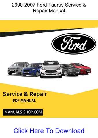 1993 ford taurus repair manual