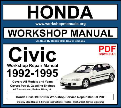 1993 honda civic repair manual