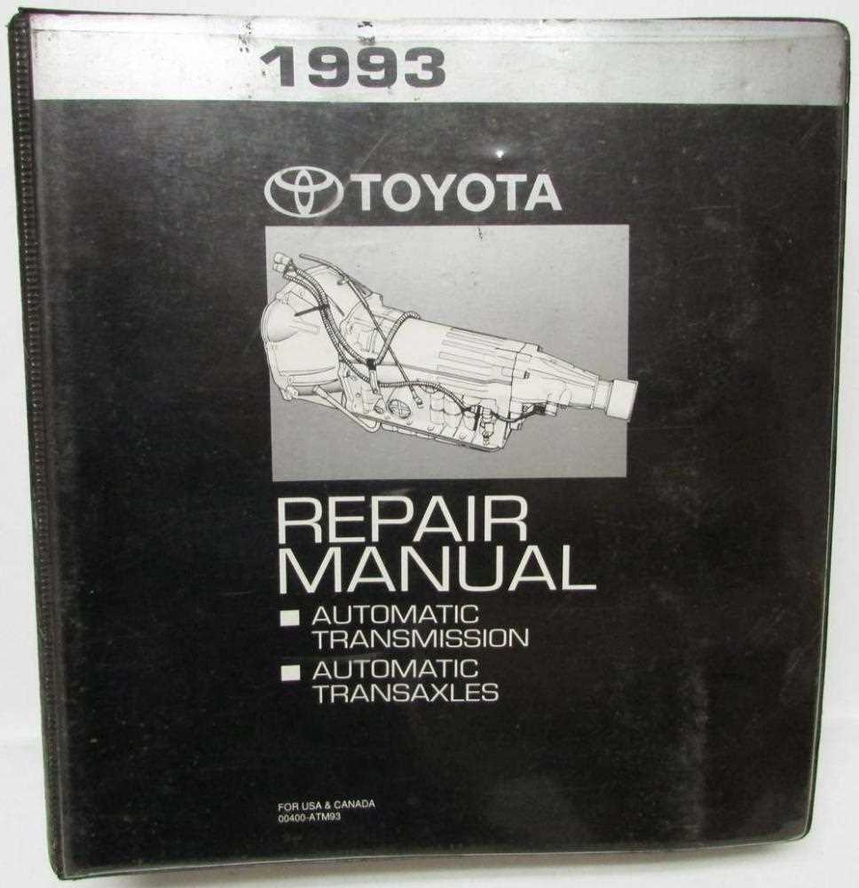 1993 toyota tercel repair manual