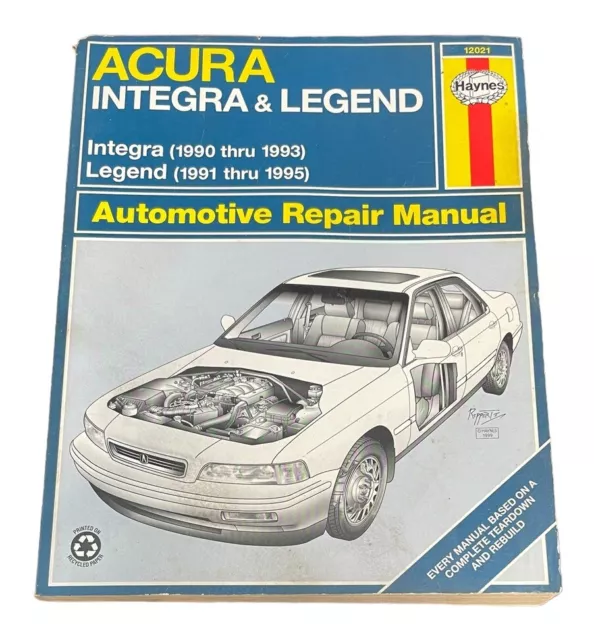 1993 acura integra repair manual