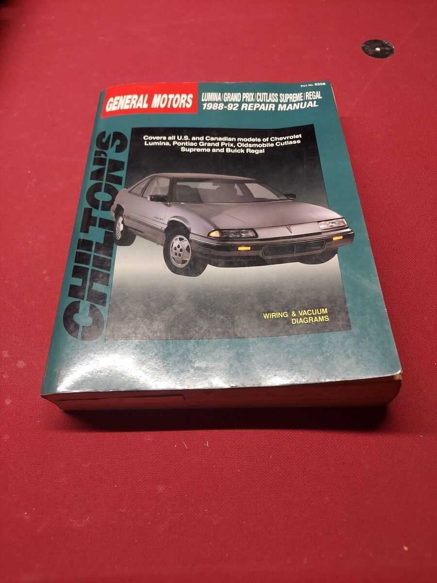 1993 buick regal repair manual