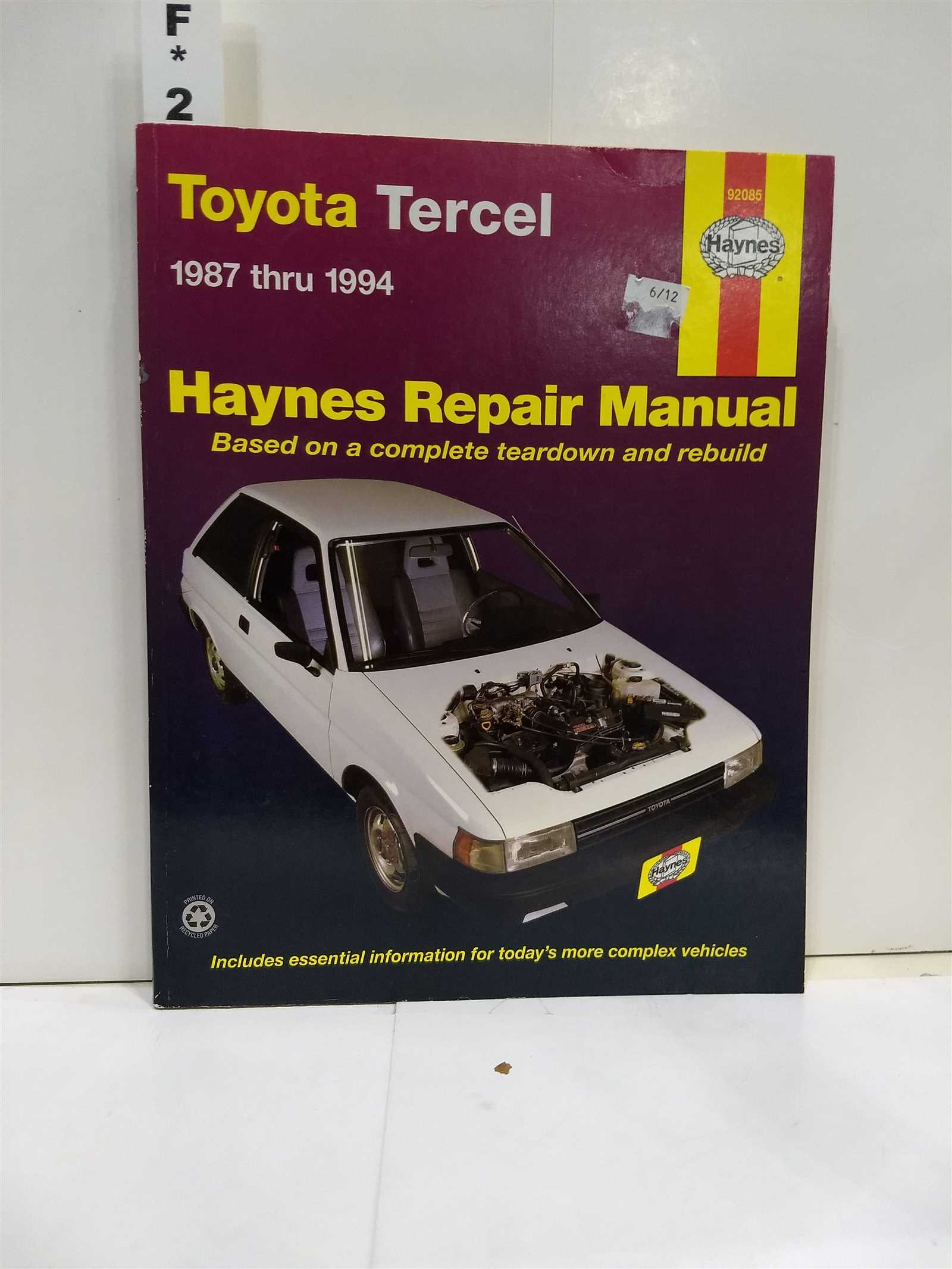 1993 mercury capri repair manual