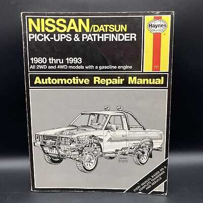 1993 nissan d21 repair manual