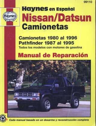 1993 nissan d21 repair manual