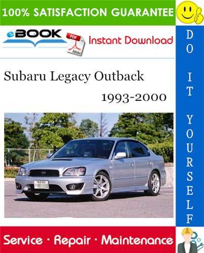 1993 subaru legacy repair manual