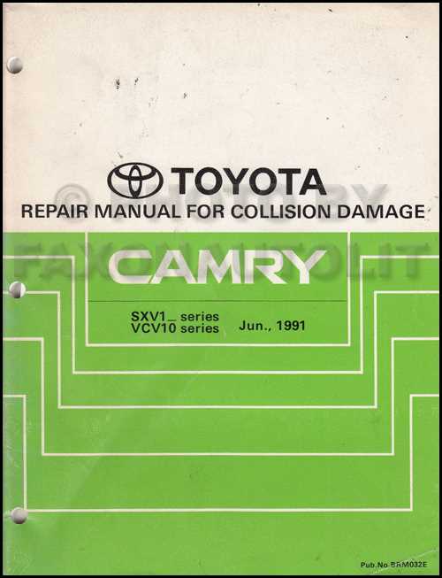 1993 toyota camry repair manual