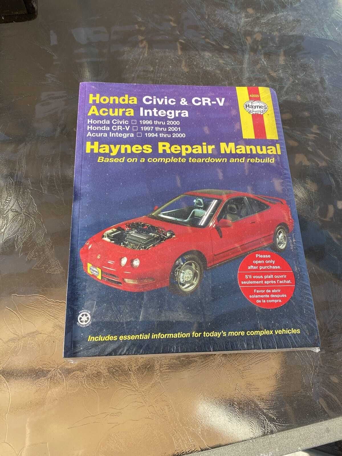 1994 acura integra repair manual