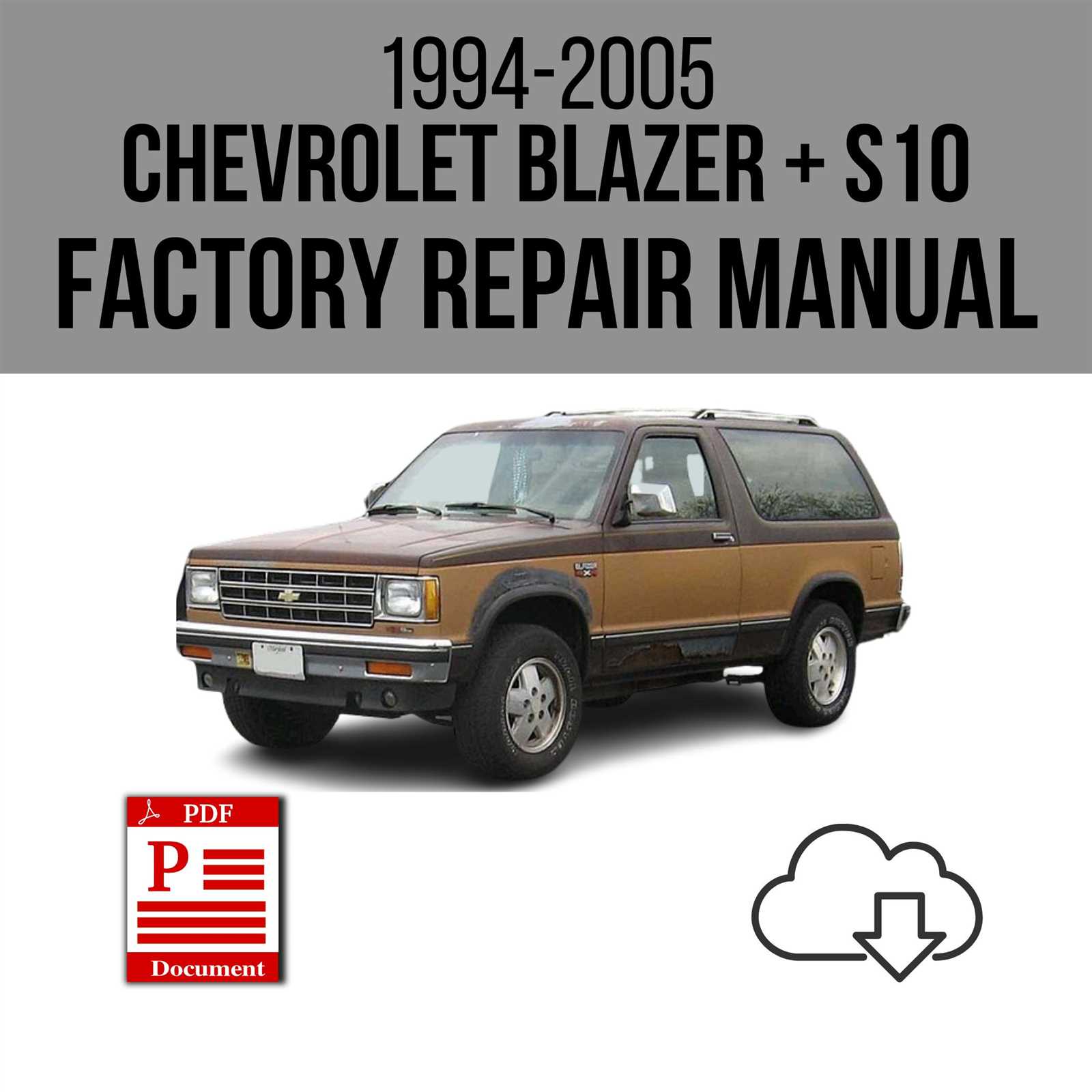 1994 chevy s10 repair manual