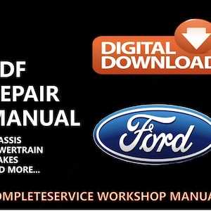 1994 ford bronco repair manual