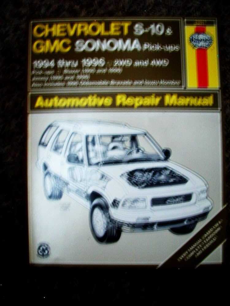 1994 gmc sonoma repair manual