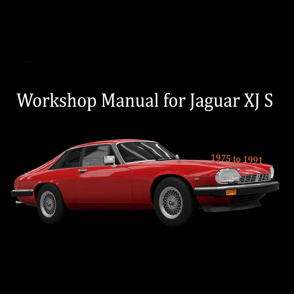 1994 jaguar xjs repair manual