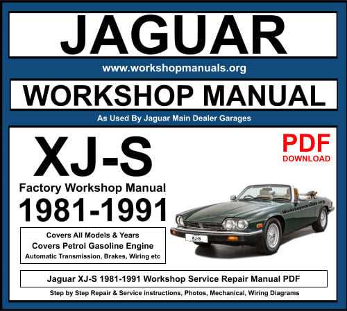 1994 jaguar xjs repair manual