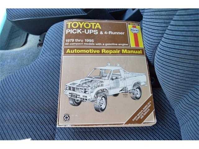 1994 toyota truck repair manual