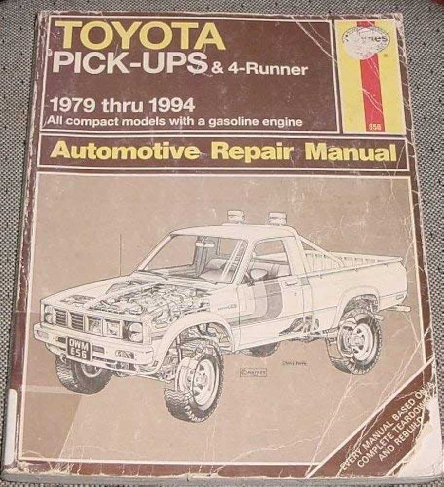 1994 toyota truck repair manual