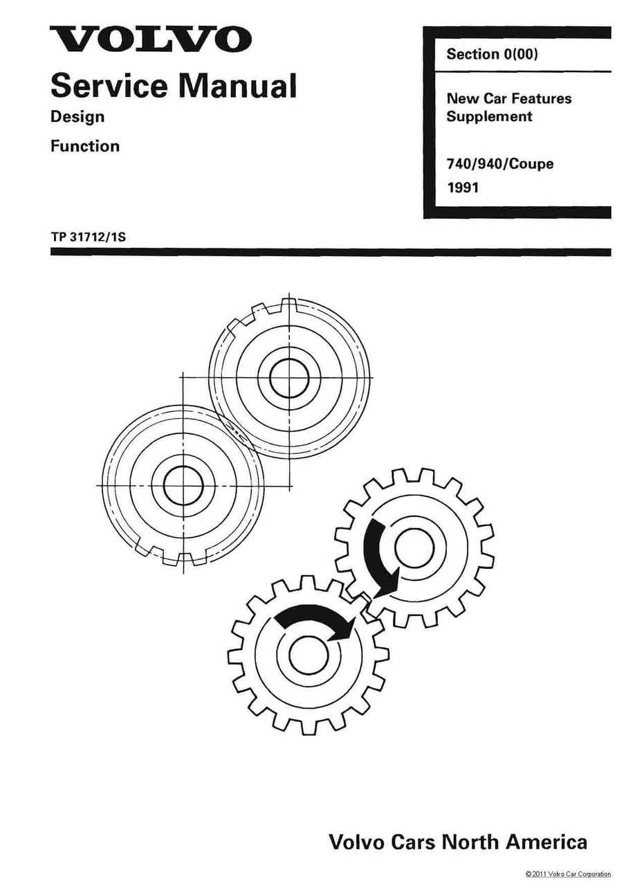 1994 volvo 940 repair manual