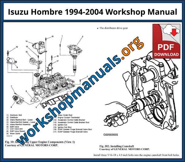 1994 isuzu pickup repair manual