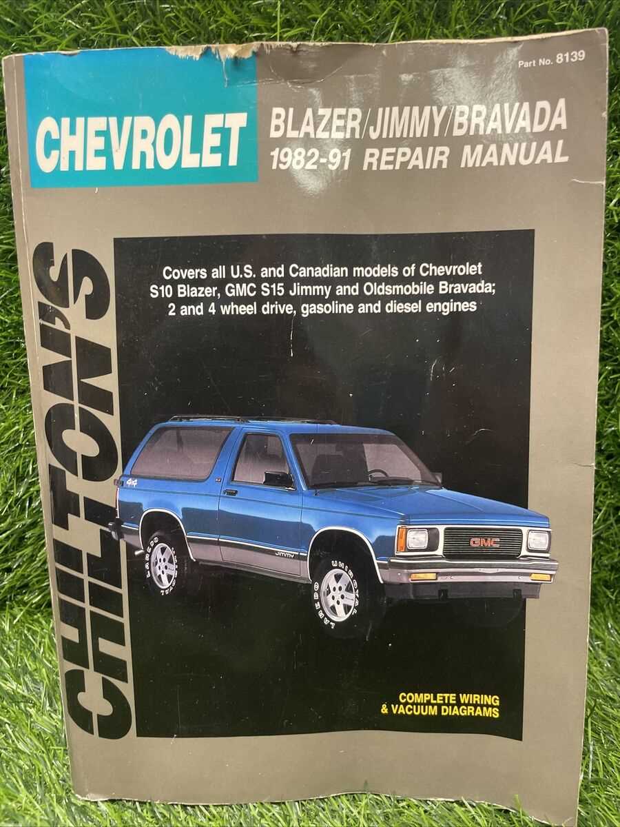 1994 oldsmobile bravada repair manual