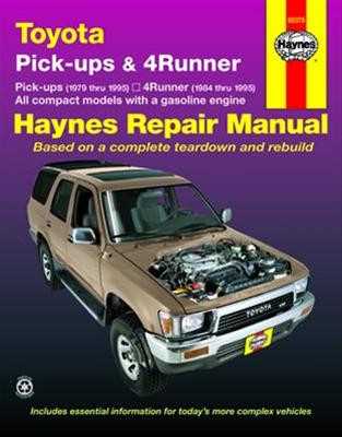 1994 toyota truck repair manual