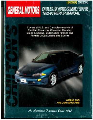 1995 buick regal repair manual