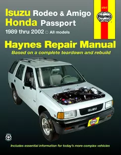 1995 isuzu rodeo repair manual