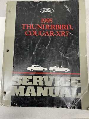 1995 mercury cougar xr7 repair manual