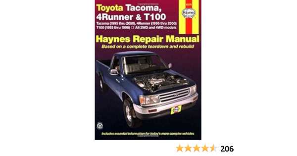 1995 toyota tacoma repair manual