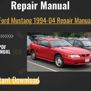 1996 ford mustang repair manual