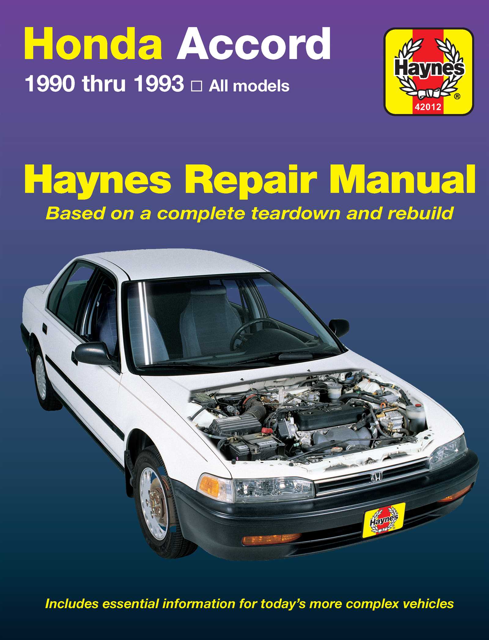 1996 honda accord repair manual