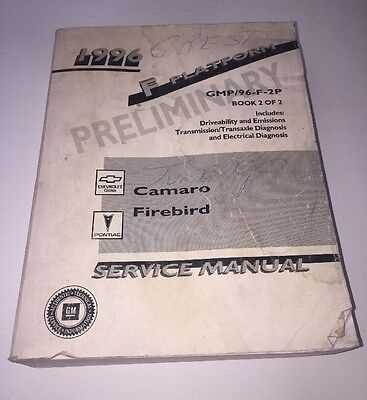 1996 pontiac firebird repair manual 1996 pontiac firebird repair manual