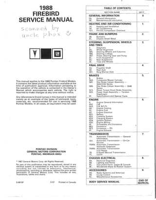 1996 pontiac firebird repair manual