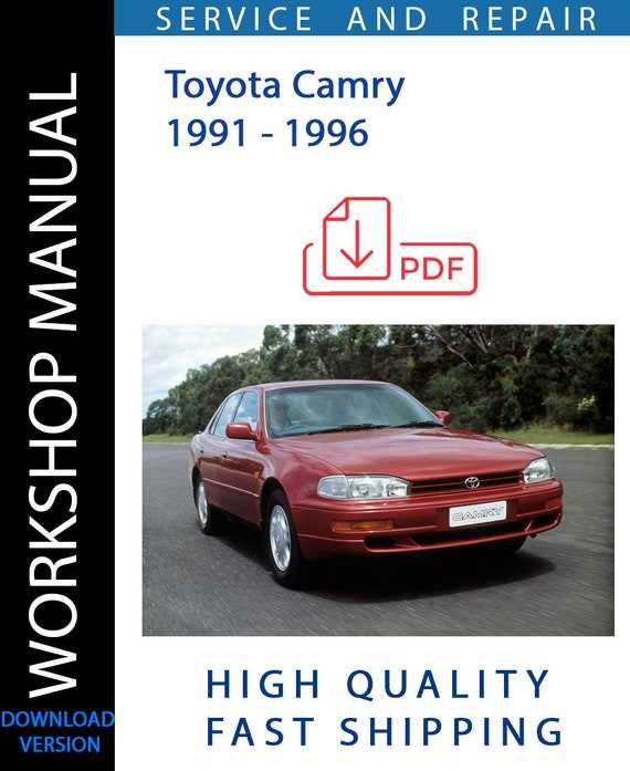 1996 toyota camry repair manual