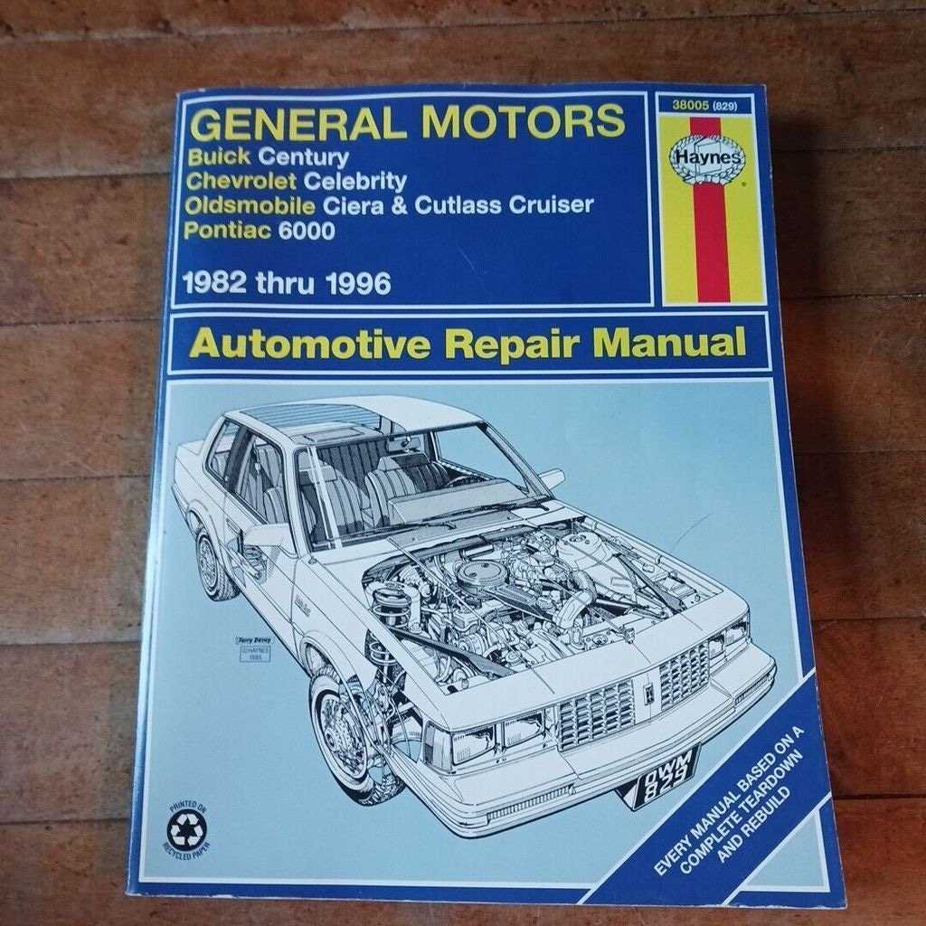 1996 buick century repair manual