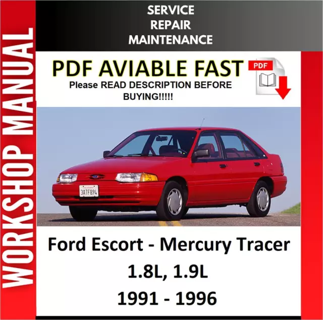 1996 ford escort repair manual