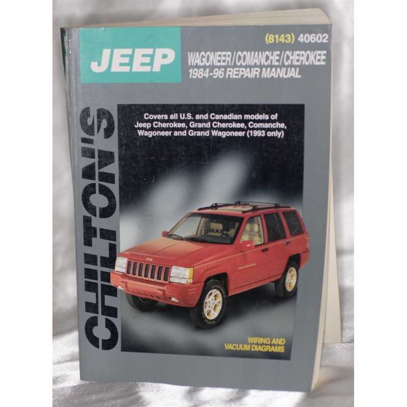 1996 jeep grand cherokee repair manual