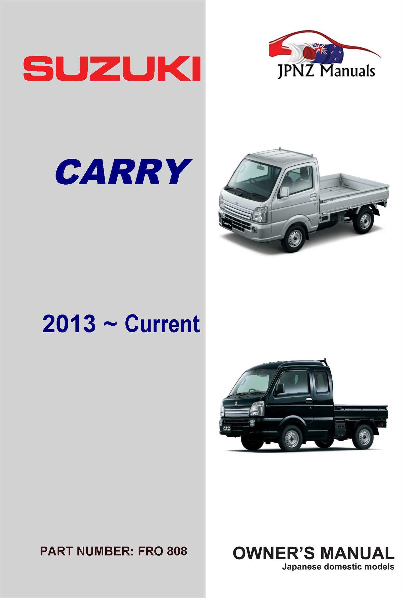 1996 suzuki carry repair manual