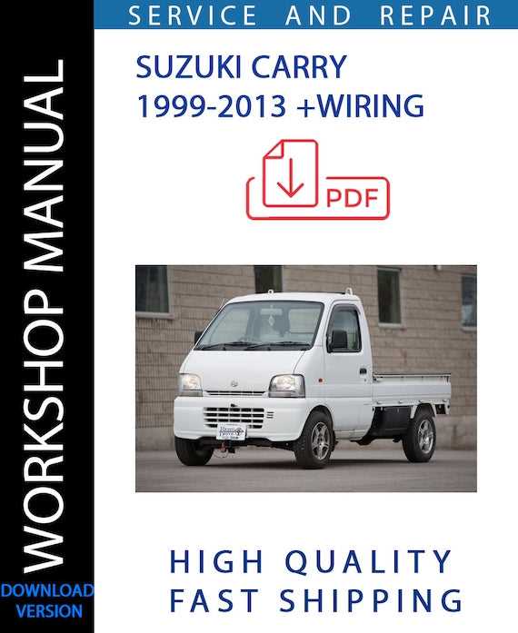 1996 suzuki carry repair manual