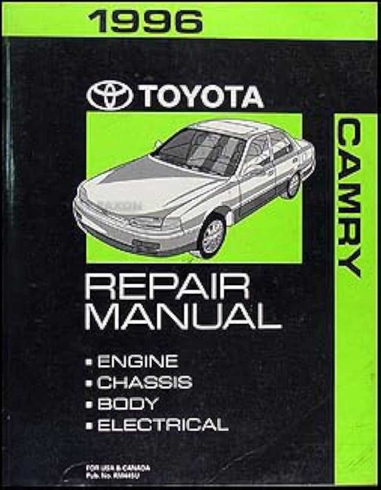 1996 toyota camry repair manual