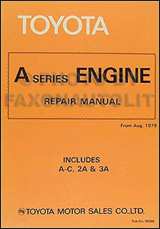 1996 toyota tercel repair manual