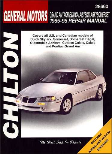 1997 buick skylark repair manual