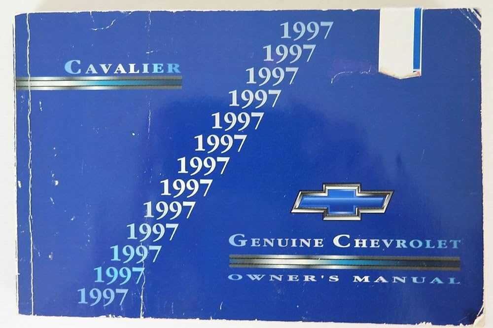 1997 chevrolet cavalier repair manual